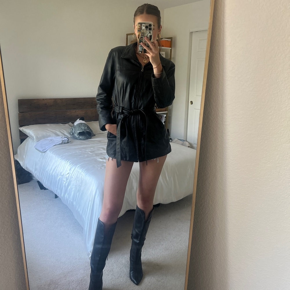 Genuine Lamb Skin Leather Jacket 🖤